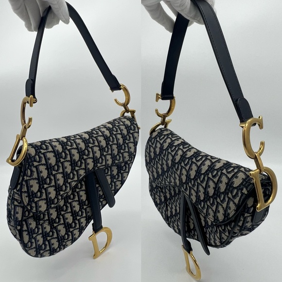 Authentic Dior Medium Saddle - Picture 4 of 17